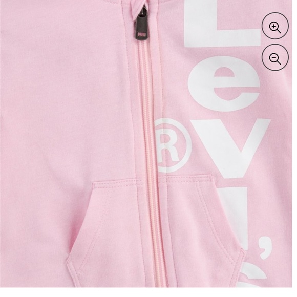 Levi's Baby Girls' Long Sleeve Hooded Coverall - Picture 3 of 7